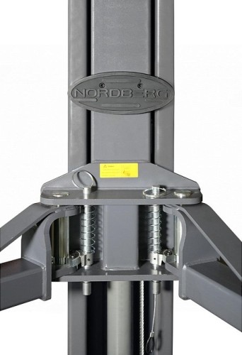 Подъемник автомобильный NORDBERG N4120H-4G_3 двухстоечный 4 т, верхняя синхронизация, H=3,6 м,  N4120H-4G_3+2_380 - изображение 4