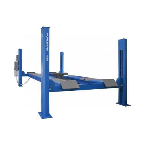 Подъемник автомобильный NORDBERG 4470JB 4-стоечный 7 т, c ручной траверсой