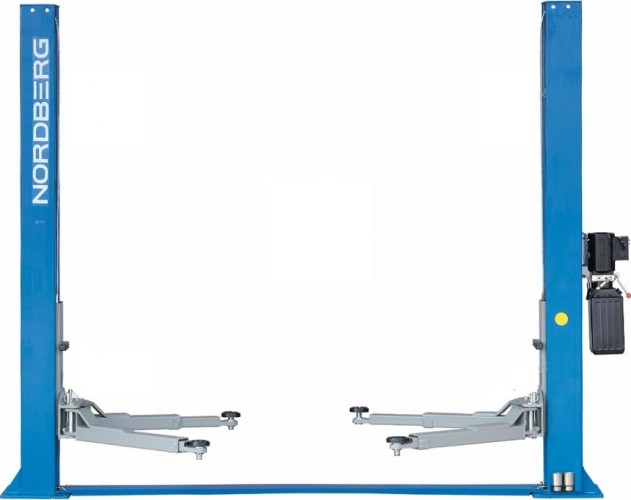Подъемник автомобильный NORDBERG  N4121B-4T двухстоечный 4 т (220В) ЦБ-00012190