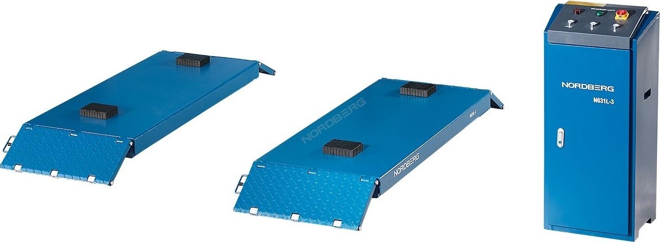 Подъемник автомобильный NORDBERG N631L-3B ножничный 3,0т 380в, (ст.арт. ЦБ-00001156 - изображение 2