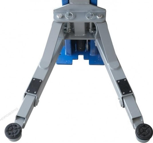 Подъемник автомобильный NORDBERG N4120H1-4B двухстоечный 4 т с верхней синхр. (380В) синий ЦБ-00008007 - изображение 2