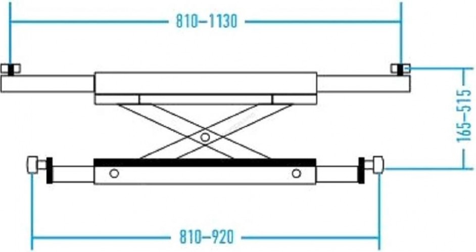 Подъемник автомобильный NORDBERG 4440J четырехстоечный 4 т (380В) с траверсой ЦБ-00007093 - изображение 5