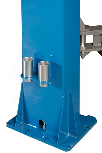 Подъемник автомобильный NORDBERG N4122HM-4B двухстоечный 4 т, верхняя синхронизация, снятие со - изображение 4