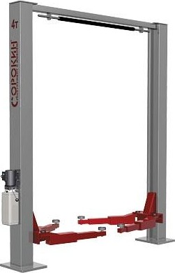 Подъемник автомобильный СОРОКИН 17.1 двухстоечный 4,0 т