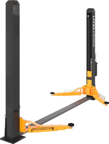 Подъемник автомобильный WiederKraft WDK-523/380 гидравлический двухстоечный в0000011852 - изображение 2