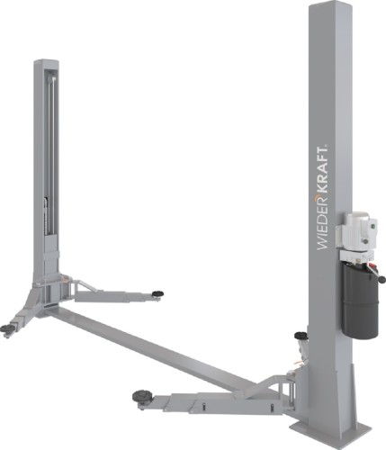 Подъемник автомобильный WiederKraft WDK-522N гидравлический двухстоечный в0000002570