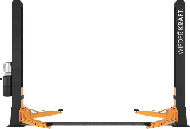 Подъемник автомобильный WiederKraft WDK-523/220 гидравлический двухстоечный в0000013666 - изображение 3