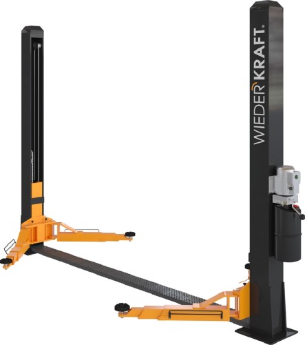 Подъемник автомобильный WiederKraft WDK-523/220 гидравлический двухстоечный в0000013666