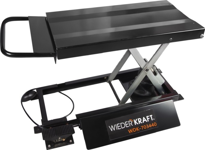 Подъемник автомобильный WiederKraft WDK-703440 пневматический лифт для колес в0000126013