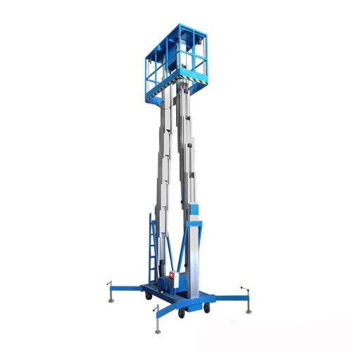 Подъемник двухмачтовый телескопический SKYER GTWY 12-200 AC 220 В, (12 м/200 кг) GTWY12-200 AC - изображение 2