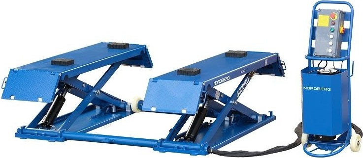 Подъемник ножничный NORDBERG N632-3B грузоподъемность 3 т, 220В ЦБ-00008173 - изображение 2