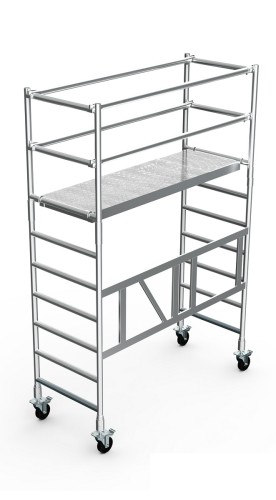 Подмости алюминиевые Sarayli складные 2 м 8802-D