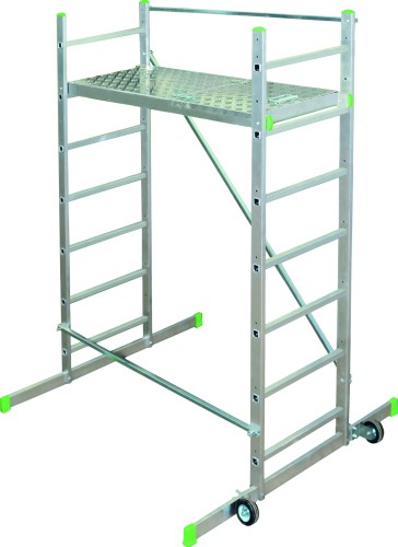 Подмости SARAYLI 2х9 алюминиевые бытовые 5158