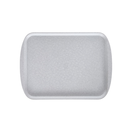 Поднос столовый 415х305 мм с ручками светлый гранит