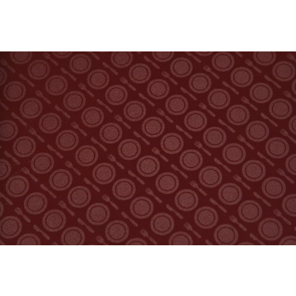 Поднос столовый из полистирола 420х300 мм бордовый [422106721] - изображение 2