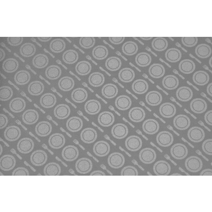 Поднос столовый из полистирола 450х350 мм серый [422106611] - изображение 2