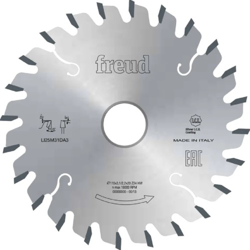 Подрезной диск Freud LI25M 31AA3 80х(3.1-4.3)х20х12 мм