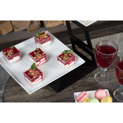 Подставка фуршетная Фламинго 340х150х240 мм золото Luxstahl - изображение 4