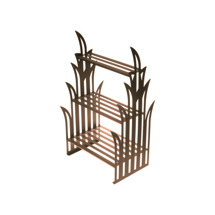 Подставка фуршетная Фонтан 310х250х545 мм бронза Luxstahl - изображение 2