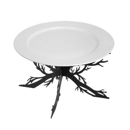 Подставка фуршетная Ветви 275х275х170 мм черный Luxstahl - изображение 2