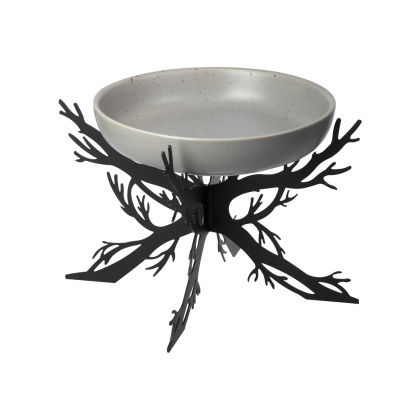 Подставка фуршетная Ветви 275х275х170 мм черный Luxstahl - изображение 3