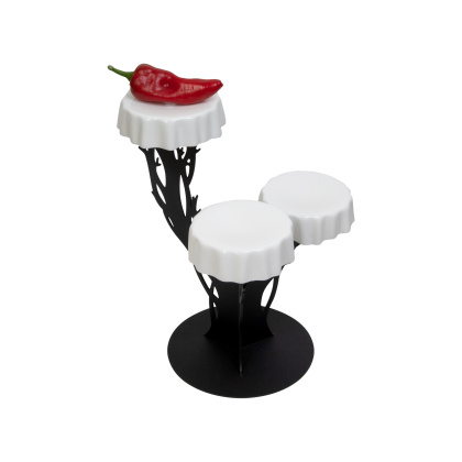 Подставка фуршетная Ветви 360 мм для арт.фк5000, черный Luxstahl - изображение 3