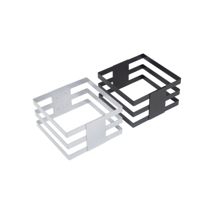 Подставка-куб фуршетная 200х200х110 мм серебро Luxstahl - изображение 4