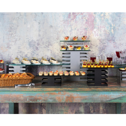 Подставка-куб фуршетная 200х200х200 мм бронза Luxstahl - изображение 4