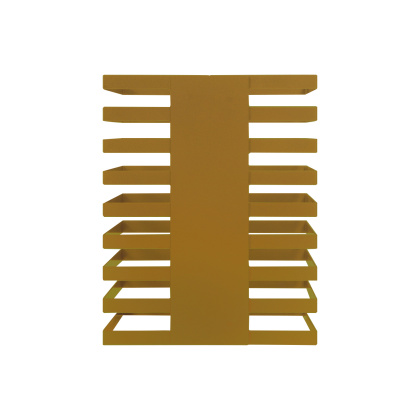 Подставка-куб фуршетная 300х300х380 мм золото Luxstahl - изображение 3