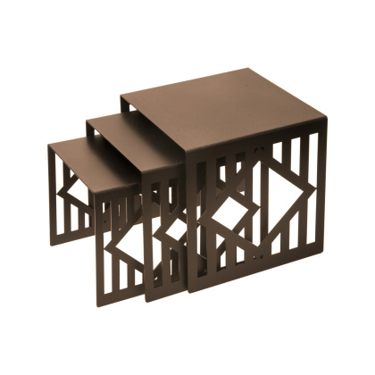 Подставка-куб Квадрат 150х150х150 мм бронза Luxstahl - изображение 2