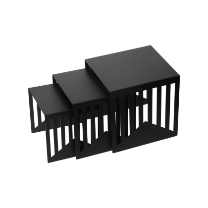 Подставка-куб Треугольник 150х150х150 мм черный Luxstahl - изображение 2