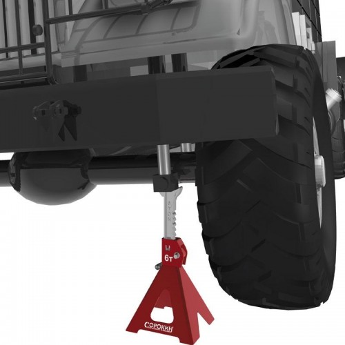 Подставка под автомобиль СОРОКИН 3.806 грузоподъемность 6 т, 403-608 мм - изображение 2