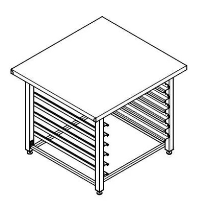 Подставка под пароконвектомат EKSI серии ППК 6/860/800/690