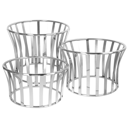 Подставка-стойка фуршетная "Линии" 270х220х180мм нерж. ''Luxstahl'' - изображение 2