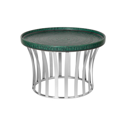 Подставка-стойка фуршетная "Линии" 270х220х180мм нерж. ''Luxstahl'' - изображение 3