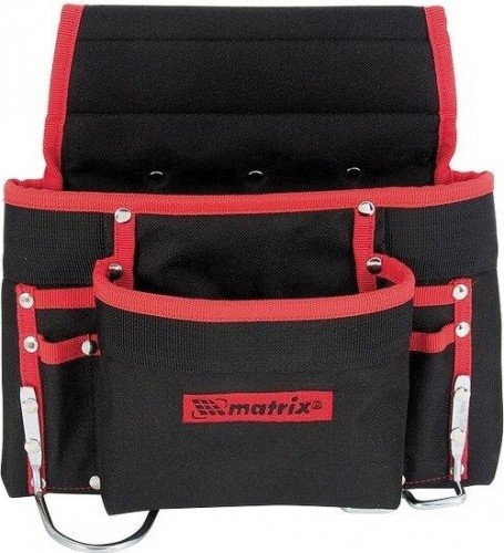 Подсумок поясной MATRIX 8 карманов держатель для молотка и клещей 90242 90242