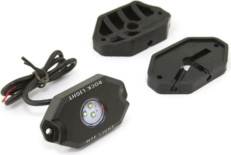 Подсветка днища автомобиля MTF LIGHT Rock Light 9-30V, 3W, IP67, 350lm, синий свет, 2шт RL4B - изображение 3