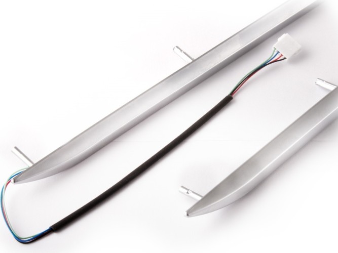 Подсветка салона MTF LIGHT SMART SYMPHONY M4, 18 эл. уп, (полосы в двери накл. 83.5см x2, 83.5см x2) AL18CD88 - изображение 4