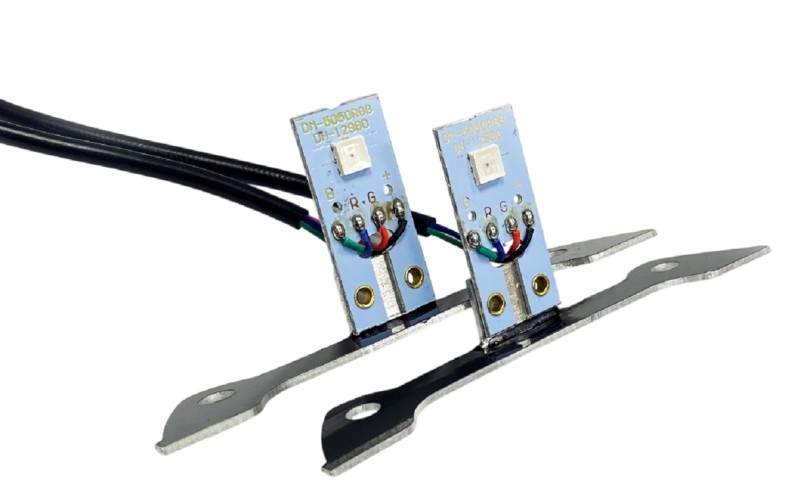 Подсветка сведодиодная в линзы MTF LIGHT многоцветная RGB, управление со смарфона,  app ios/android 2шт. DE01RGB - изображение 2