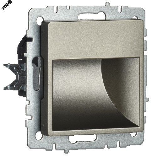 Подсветка светодиодная IEK BRITE встраиваемая ПЛ20-БрШ шампа BR-FL20-K37