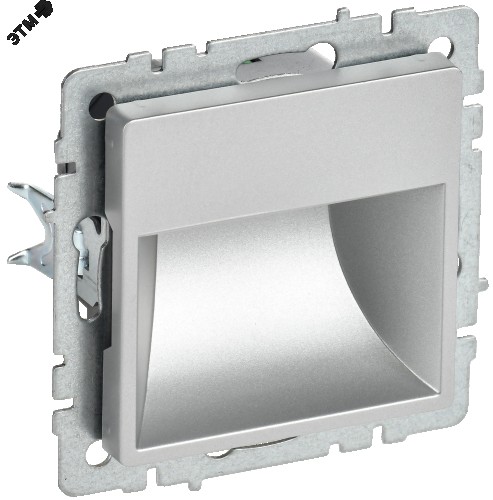 Подсветка светодиодная IEK BRITE встраиваемая ПЛ20-БрА алюм. BR-FL20-K47