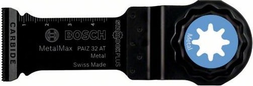 Погружное пильное полотно BOSCH 32х50 мм   Carbide PAIZ 32 AT Metal 2608662555
