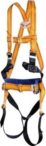 Пояс страховочный МОЛОТ СС 2 ВЖ XL c наплеч. и набед.лямками, строп канат