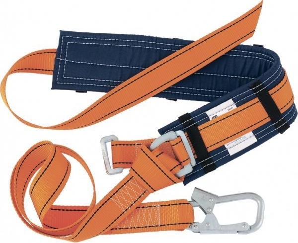Пояс страховочный СИБРТЕХ УП I удерживающая привязь безлямочная, а-строп из синте 89501