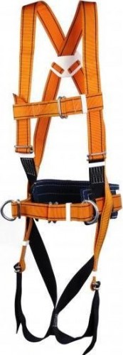 Пояс удерживающий МОЛОТ УС 2 БЖ М с набед. и наплеч.лямками, строп из троса