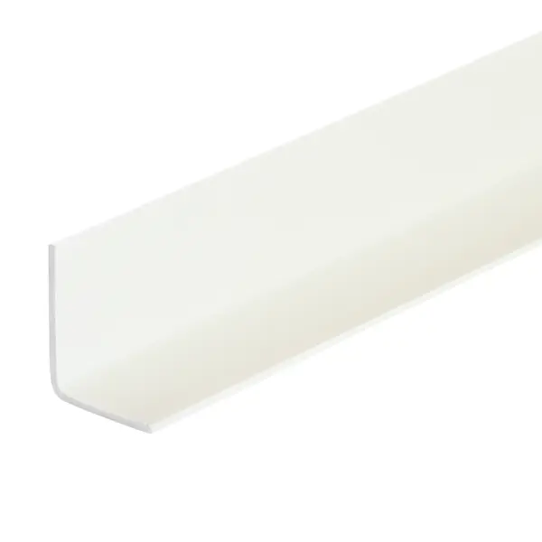 Уголок ПВХ наружный POLIPLAST 20x20x2700 мм керамика белый - изображение 2