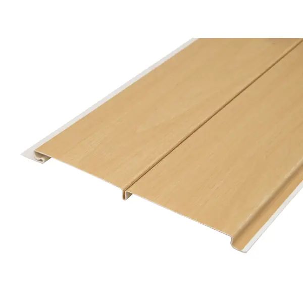 Виниловая панель ПВХ POLIPLAST Бук 2700x200x12 мм 0.54 м2 - изображение 3