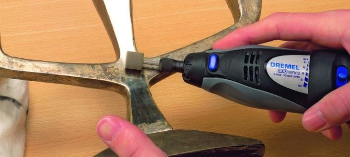 Полировальная насадка DREMEL 520 13,2 мм, полимер с абразивом 2615052065 - изображение 3