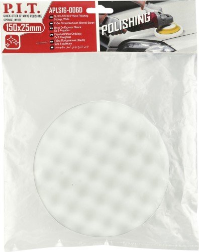 Полировальная насадка P.I.T. APLS16-006D (волна) 150x25 мм