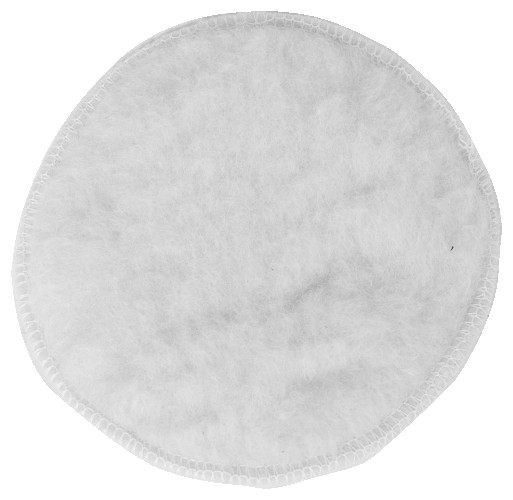 Полировальная насадка ЗУБР из натурального меха на липучке, 125мм 3596-125